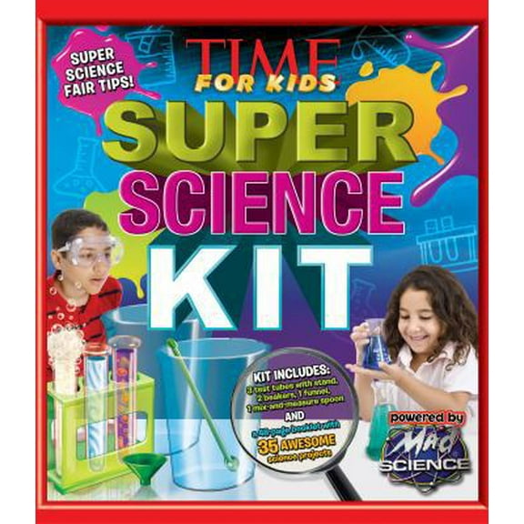 Pre-Owned TIME for Kids Super Science Kit: A Step-by-Step Guide (Paperback) 1618930125 9781618930125