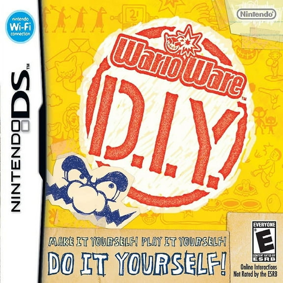 Restored WarioWare: D.I.Y. (Nintendo DS, 2010) Rhythm Game (Refurbished)