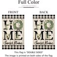 thumbnail image 4 of Newhomestyle Home Sweet Home Magnolia Small Garden Flag ,Spring Farmhouse Rustic Home Decor for Yard Lawn Patio Outdoor 12x18 Inch, 4 of 6