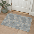 thumbnail image 4 of GENIMO 2' x 6' Runner Rug, Machine Washable Non Slip Low Pile Hallway Runner Rug for Kitchen Laundry Room, Garden Floral, Dusty Blue, 4 of 7
