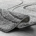 thumbnail image 4 of nuLOOM Carolyn Modern Shag Area Rug, 7' 10" x 10', Dark Gray, 4 of 4