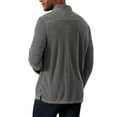thumbnail image 4 of Men's Paradise Cove Long-Sleeve Polo Shirt (Coal, 4X-Large Tall, 4XLT), 4 of 4