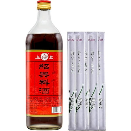 Qian Hu Chinese Shaohsing Rice Cooking Wine (Red) (750ml) [PACK OF 2]