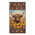 thumbnail image 2 of XYZCANDO Car Seat Towel Cover Highland Cow in Sunflower Field Print Seat Cover for Outdoor Sport Gym Workout, Sweatproof Stain Repellent Car Seat Cover Towel for Cars SUV, 2 of 11