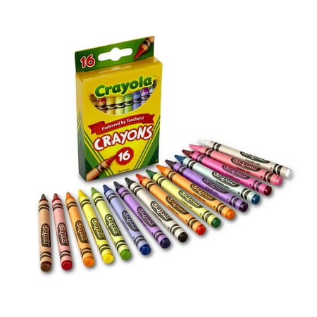 Crayola Classic Crayons, School Supplies, 16