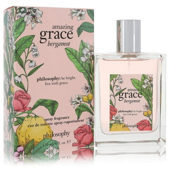 Amazing Grace Bergamot by Philosophy Eau De Toilette Spray 4 oz for Women Pack of 2