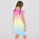 thumbnail image 5 of Girls' Summer Dress Kids 2025 Rainbow Gradient Sleeveless Dress Summer Casual Sundress for Kids with Soft Fabric ,Sie:140, 5 of 8