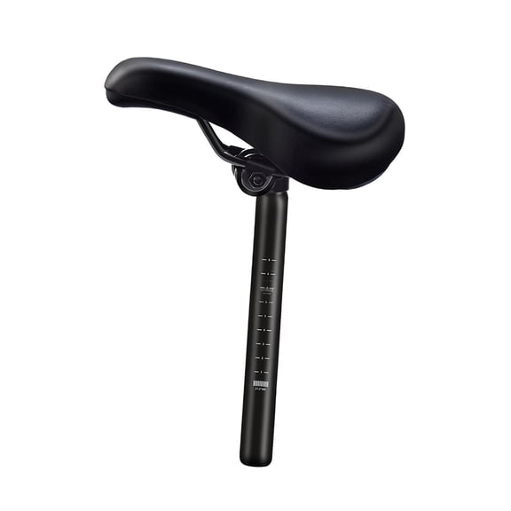 Fzaqwen Bike Saddle Bicycle Saddle Practical Wear Resistant Comfortable Replacement Part Saddle w 27.2mm Post
