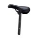 thumbnail image 1 of Sillín de bicicleta para niños Asiento de bicicleta para niños Asiento de bicicleta de cuero PU suave e impermeable Sillín con tija de 272 mm, 1 of 9