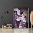 thumbnail image 2 of Cuadros Decorativos DIY completo taladro redondo diamante belleza pintura resina Rhinestone pared arte Likrtyny embutido en tela, 2 of 9
