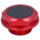 thumbnail image 5 of Tapa de aceite de motor, cubierta de llenado de aceite anodizado de aleación de aluminio, accesorio de repuesto para coche, color rojo, 5 of 5