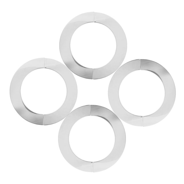 VERDANVERSE 4Ud Cubierta Para Tubería De Inoxidable Para Cocina Radiador Con Resistente