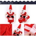 thumbnail image 3 of Santa Running Riding Dog Costume, Funny Christmas Dog Costume Cute Dog Cosplay Clothes Puppy Pet Cat Santa Outfit for Xmas Party Dressing up Birthday Gift (L), 3 of 8