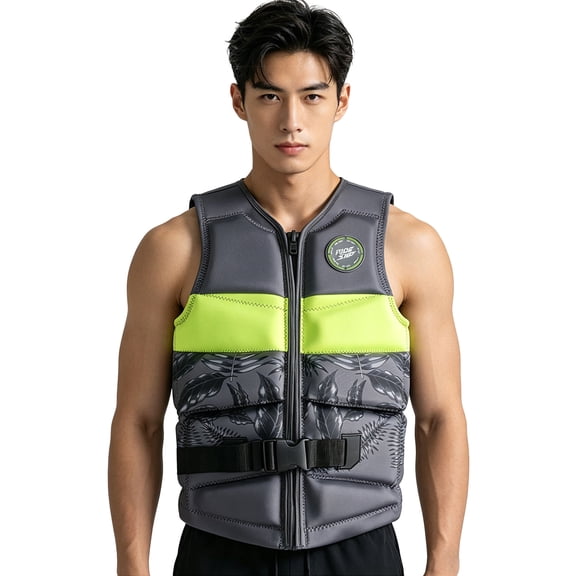 Life Jacket Jet Ski Kite Surfing Wakesurf Neoprene Assistance Buoyancy Comp Impact Vest