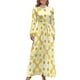 thumbnail image 1 of Patrón retro de los años 60 5 vestidos largos para mujer 2024 diseñador de lujo fiesta vestido de noche para mujer, 1 of 4