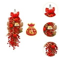thumbnail image 6 of Sharprepublic 2025 Chinese New Year Decoration Crafting Blessing for Home Farmhouse Office D, 6 of 8
