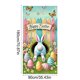 thumbnail image 3 of Decoraciones de Pascua, adornos de Pascua, regalos de Pascua, cortina de puerta de Pascua, decoraciones para fiestas, cubierta de puerta de fibra de poliéster, 3 of 6