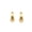 10K Yellow Gold, variant on Fine Jewelry Sterling Silver Round-shape Diamond J-Hoop Earrings (1/2 cttw, I-J Color, I2-I3 Clarity)