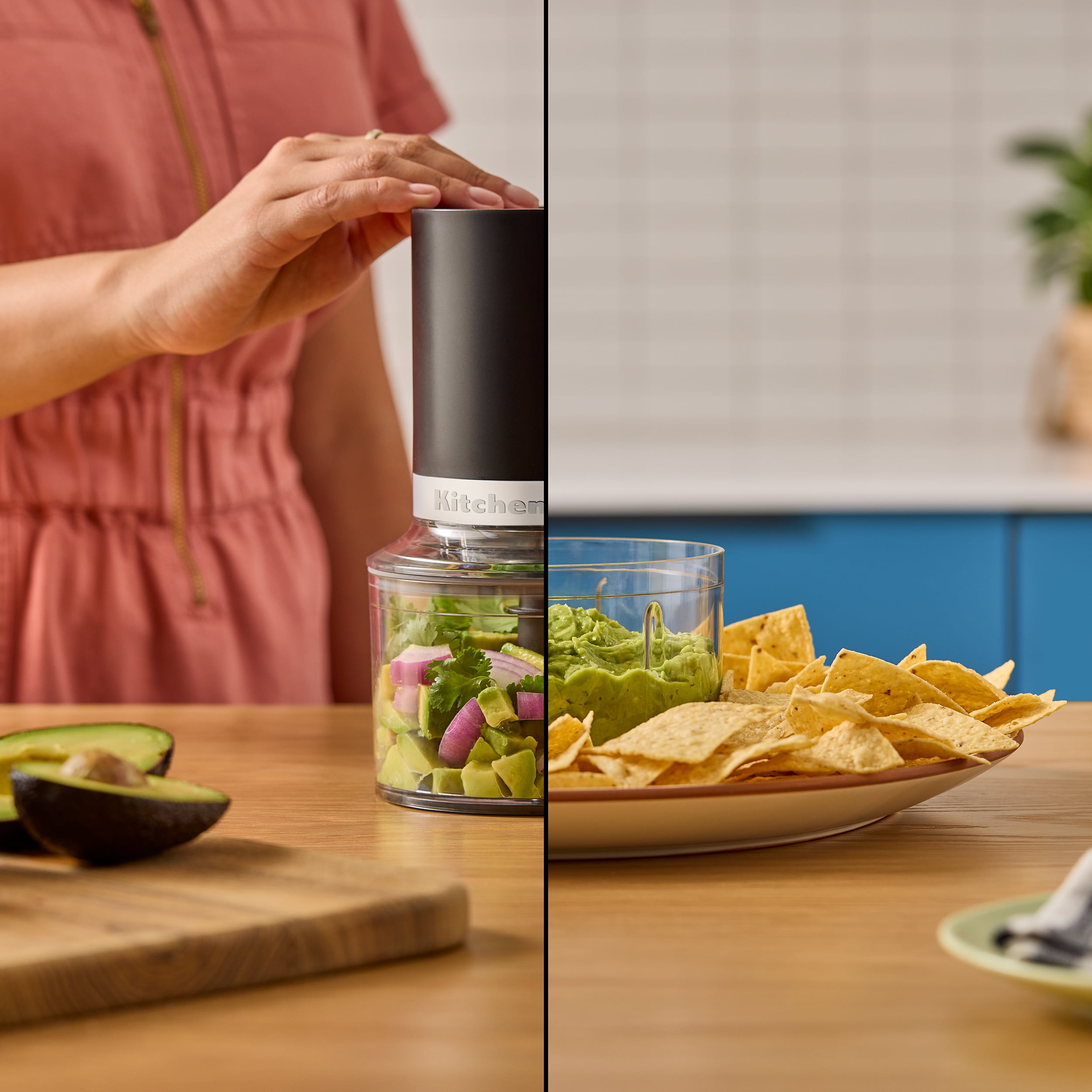 KitchenAid Go™ Cordless Top Down Chopper - battery sold separately. KTCR350