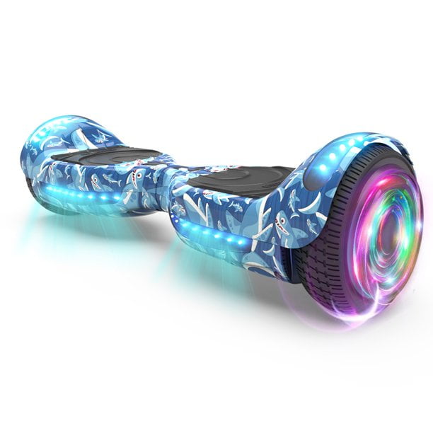 Flash Wheels Hoverboard 6.5'' Bluetooth Self Balancing Scooter E-scooter Army 