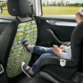 thumbnail image 5 of Lemon Mats Back Seat Protectors, Car Seat Protector Vehicle Organizers Waterproof Cover Back Seat Cover for Kids with 3 Storage Pockets 2 Pack, 5 of 5
