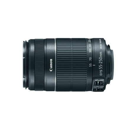 Canon EF-S 55-250mm f/4.0-5.6 IS II Telephoto Zoom Lens | Walmart