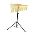 thumbnail image 4 of Yinanstore Carillons de Percussion, Instrument de Percussion Musical Portable Support Réglable Robuste Carillon de Bar Classique Rangée Unique pour Performance Support Noir 25 Notes, 4 of 8