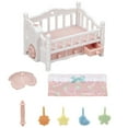 thumbnail image 2 of Calico Critters Crib with Mobile, Dollhouse Furniture Set with "Working" Features, 2 of 7