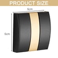 thumbnail image 4 of Coat Rack Wall Mounted with,Black Gold Modern Heavy Duty Wall Coat Hooks, Folding Space Saving Towel Hanger - style:style1;, 4 of 6
