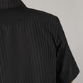 thumbnail image 5 of Men's Shirt, Short Sleeve Button Down Collar Striped Shirt with Pocket, Lightweight and Wrinkle Resistant Casual Summer Wear, 5 of 9