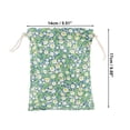 thumbnail image 2 of 1 Pc Bolsa de Cosméticos de Dibujo Duradera para Mujeres para Viajes de Negocios Vacaciones Verde de Algodón, 2 of 3