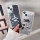 thumbnail image 2 of Karl Lagerfeld Fashion Casing Cool Black Silver Liquid Flow Sand Phone Case Para iPhone 11 13 12 14 Pro Max 7 8 14 Plus Xr X Xs Hard PC Funda De Teléfono A Prueba De Golpes Gao Jiahui unisex, 2 of 2