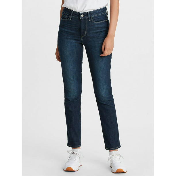 Signature by Levi Strauss & Co. Women's Shaping Mid Rise Slim Jeans -  
