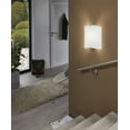 thumbnail image 4 of 94599A-Eglo Lighting-Grafik - 8.2W 1 LED Wall Sconce In Contemporary Style-8.25 Inches Tall and 6.88 Inches Wide, 4 of 5