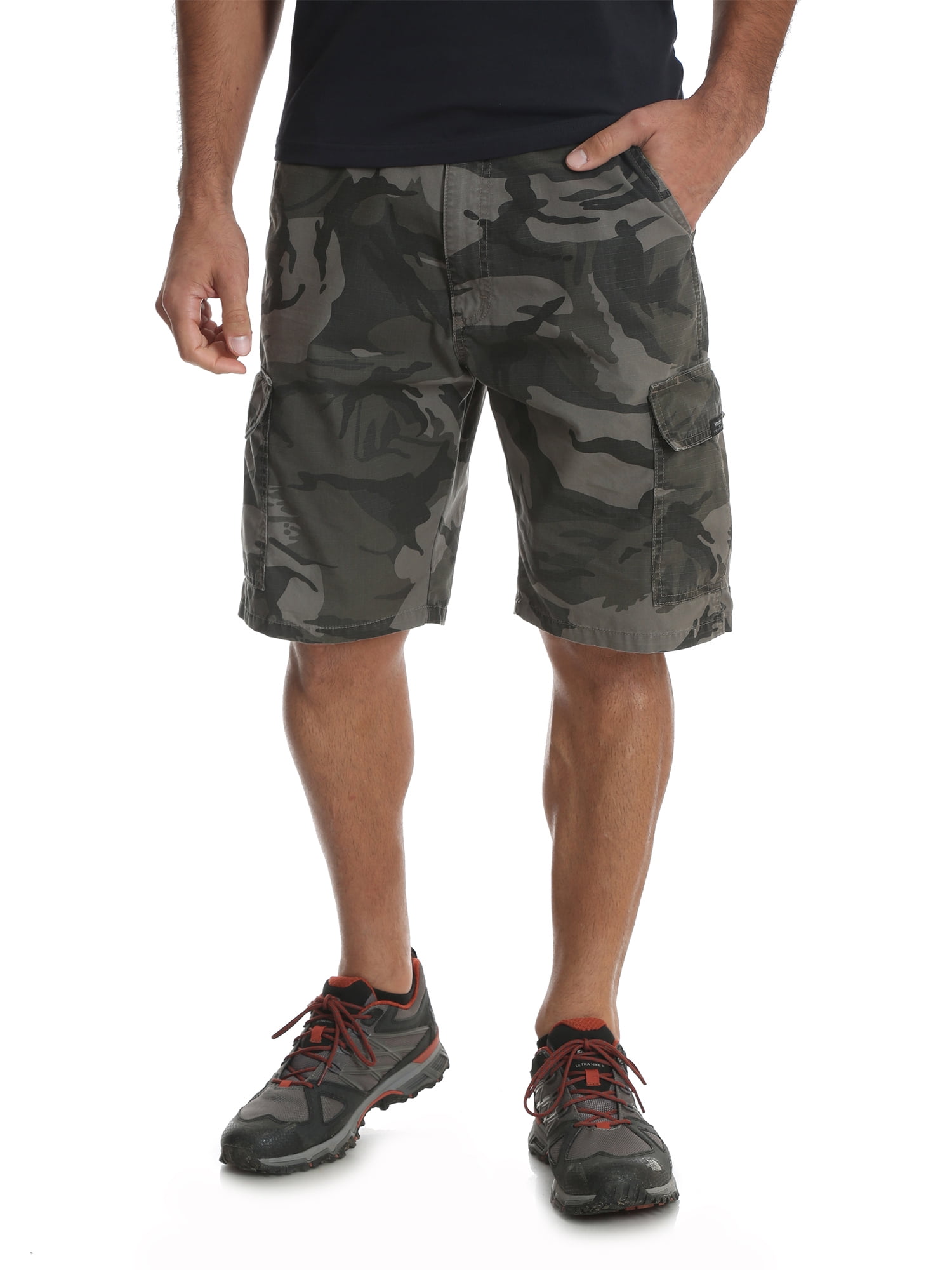 poundy Mens Premium Relaxed Fit Short Twill Cargo Short and Short Short 
