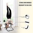 thumbnail image 4 of Foldable Yoga Headstand Bench, 330.7 LBS Capacity Multi-Functional Yoga Inversion Chair  Up Trainer Headstand Stool for  Workout&Fitness&Gym, 4 of 6