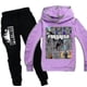 thumbnail image 2 of Niños Fortnite Manga larga Sudadera con capucha Pantalones Traje Niños Chándal Sportswear_f, 2 of 3