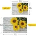 thumbnail image 5 of FREEAMG Yellow Sunflowers Wooden Puzzle for Adults 1000 Piece Puzzles Game DIY Toys Creative Gift Home Decorations, 5 of 7