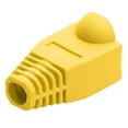 thumbnail image 2 of Cmple 50-Pack RJ45 Strain Relief Boots, RJ45 Boots for Cat6, Cat5e Ethernet RJ45 LAN Cable Connector Boots Cover - 50 PCS, Yellow, 2 of 3