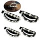 thumbnail image 2 of 4 piezas de pinzas para el pelo con forma de cola de caballo de perlas artificiales, pinzas para el pelo para la ducha, pinzas huecas para el pelo, 2 of 7