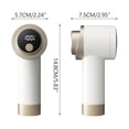 thumbnail image 3 of Aodebiao Smart Digital Display Fabric Shaver, 3 Speed Adjustable Lint Remover for Clothes, Portable Electric Clothes Shaver for Home Use, Efficient Fuzz Remover for Sweaters, Blankets & Upholstery, 3 of 9