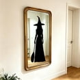 thumbnail image 5 of LOWLHOME Halloween Ghost Mirror Window Cling Stickers, Removable Long-Lasting Horror Decals, Spooky Ghost Decor for Bathroom, Haunted House, Party Layout (Black), 5 of 5