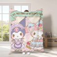 thumbnail image 1 of 3D Printing, Cartoon Soft Double Flannel Blanket, Super Soft Blanket, Suitable For Living Room, Sofa, 1 of 3