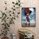 thumbnail image 1 of Cuadros Decorativos Chica de dibujos animados pintura al óleo por números Kits lienzo regalo para adultos niños sin marco Ndcxsfigh Nuevos Originales, 1 of 9