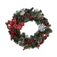 thumbnail image 2 of REK ‌Peony & Pumpkin Wreath Seasonal Floral For Fall Halloween & Home, 2 of 6