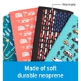 thumbnail image 4 of Camco Life Is Better at the Campsite RV-Themed Skinny Cozie Can Coolers, Neoprene, Multicolor, 4-Pack (53309), 4 of 6