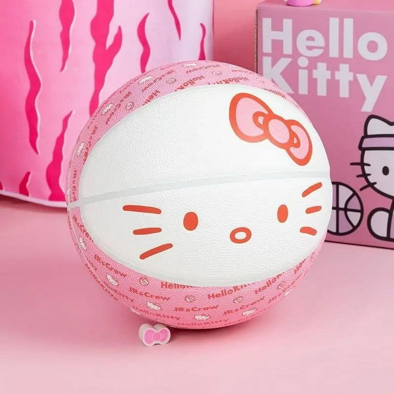 Kawaii Hello Kitty Basketball 7 Sanrioed Kt Cat Pink Bow