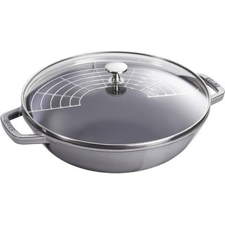 Staub 14cm Cast Iron Round Cocotte Pot, Graphite Grey - Walmart.com