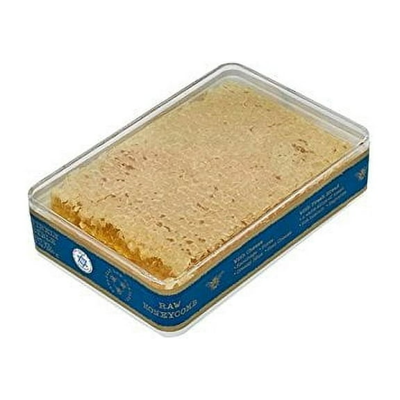 Raw Natural Honeycomb by Savannah Bee Company - 12.3 Ounce Pure Unfiltered Honey Comb