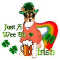 thumbnail image 3 of CafePress - Wee Bit Irish Rat Terrier Women's Light Pajama - Women's Short Sleeve Print T-Shirt and Pants Light Cotton Pajama Set, 3 of 7